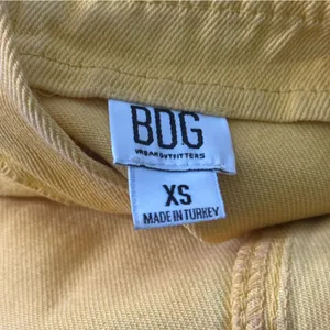 Urban Outfitters BDG Gold/Yellow Denim Mini Dress thumbnail 4