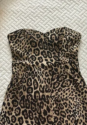 Strapless Dress Brown Size 5/6 thumbnail 2