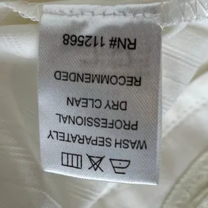 Miss Me White Trousers w/Shell Sequin Belt - Size S - NWT thumbnail 9
