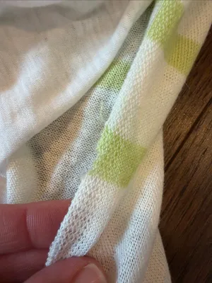 Stile Light Green Stripe Crewneck Sweater - Women’s Size Small - P304 thumbnail 3