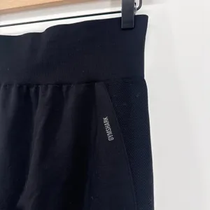 Gymshark‎ Flex Leggings Womens Small Black High Waisted Seamless Activewear thumbnail 2