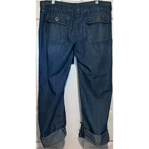 Levi's Tab Twills Women's‎ Jeans/Capris Tie Waist Size 14 28 1/2" Inseam x 17" thumbnail 4