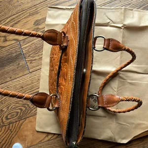 Patricia Nash Zorita‎ Leather Tooled Shoulder Bag Western Boho A27 thumbnail 7