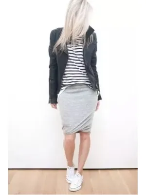 Free People Faux-Leather Quilted Moto Jacket Women's Size 6 (oversized) NWT thumbnail 9