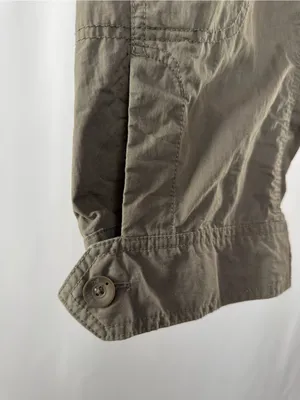 Vintage The North Face Cargo Capris with Drawstring Hiking‎ Pant in Green Size 4 thumbnail 2