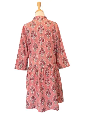 Tuckernuck Scarlet Sonata Royal Shirt Dress Pink Size Large NWT thumbnail 6