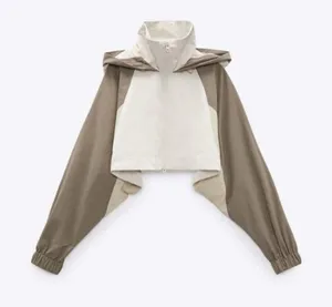 Zara 2 in 1 Parachute Jacket convertible full length coat rain waterproof thumbnail 8