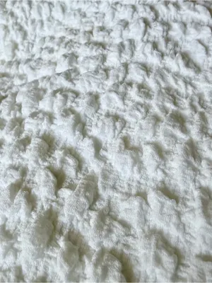Maeve by Anthropologie White Textured Popcorn Bubble Knit Crop Top Medium thumbnail 5
