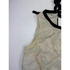 Juicy Couture Beach Print Dress Sleeveless Casual Sundress Black Trim‎ S thumbnail 5