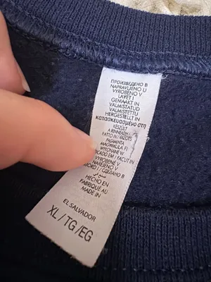 UVA Sweatshirt Blue Size XL thumbnail 2