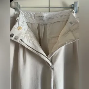 Aritzia / Wilfred Effortless Pant - Ivory Size 8 thumbnail 3
