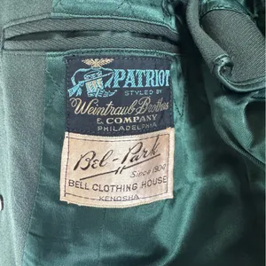 Vintage 1960’s US Army Dress Uniform Jacket Coat Blazer Army Green Badger Patch thumbnail 9