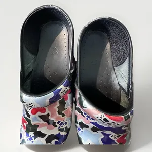 DANSKO‎ Professional Clogs Multi-Colored Abstract Design Red Hearts - (40) 9.5 thumbnail 6