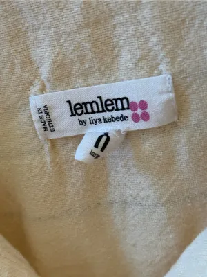 Lemlem Tuuli Cabana shirt in Debre Cream thumbnail 4