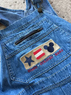 Vintage Disney Overalls Denim thumbnail 3