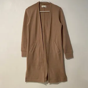 Abercrombie & Fitch Cardigan XS Brown Soft A&F Cozy Longline Sweater thumbnail 3
