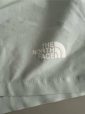 The North Face Colorblock Yellow Gray Athletic Shorts Women's Size XL thumbnail 2