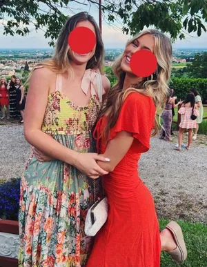 ASOS Orange Midi Dress thumbnail 1