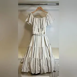 NWOT, Isaac Mizrahi belted dress size 12 thumbnail 3