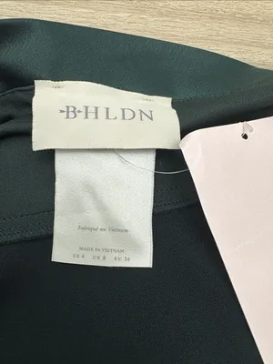 BHLDN Sleeveless Maxi Formal Dress Women Size 4 Dark Green thumbnail 10