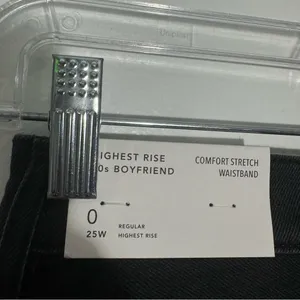 NWT American Eagle Comfort Stretch Waistband Highest Rise 90's Boyfriend‎ Size 0 thumbnail 6
