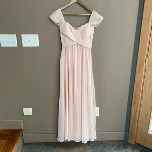 NWT Lulus Make Me Move White Maxi Dress in Blush Size Small‎ thumbnail 4