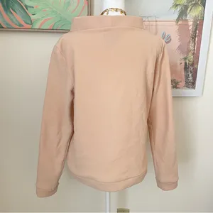 Dudley Stephens Brighton Boatneck Terry Fleece Top Natural Blush Tuckernuck thumbnail 8