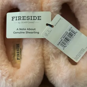 NWT Fireside Genuine Sherling Slippers thumbnail 7