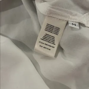 New With Tags Cloth & Stone White Anthropologie Blouse Sz M thumbnail 7