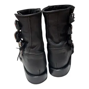 Frye Women's Veronica Belted Short Boot Black Size 5.5 M thumbnail 9