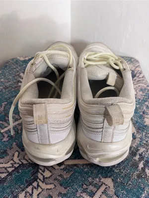 Nike Off-White/Cream Air Max 97 Sneakers thumbnail 3