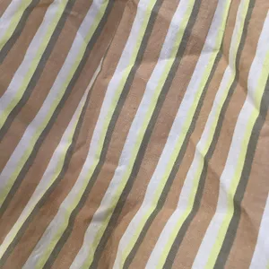 Free Assembly 100% Cotton Button Up Tie Waist Striped Midi Dress S Summer Casual thumbnail 5