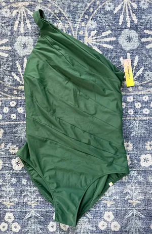 Summersalt Sidestroke One Shoulder Swimsuit 12 NEW thumbnail 1
