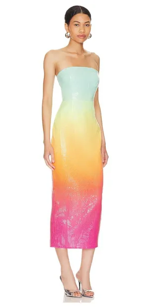 Runaway the Label Sequin Rainbow Dress thumbnail 2