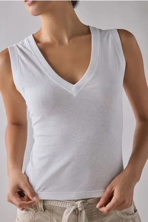 BDG V-Neck Sleeveless Spill the Tee thumbnail 1