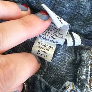 2006 Gap Denim Tie Waist Mini Shorts thumbnail 9