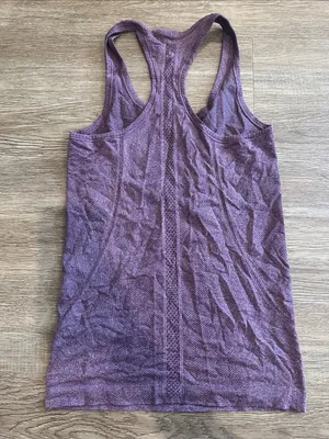 Lululemon Women’s Swiftly Tech Purple Racerback Tank Top thumbnail 2