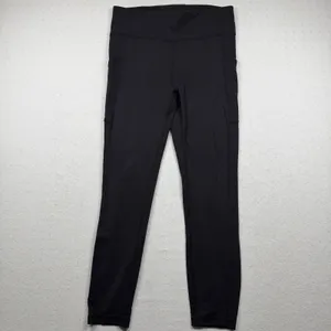 Lululemon Invigorate High-Rise Tight Women’s Size 10 Black Side Pocket Leggings thumbnail 2