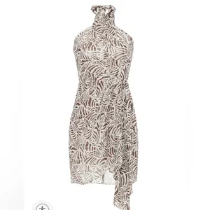 NWOT TOCCIN X RTR Elegant Halter Neck Patterned‎ Dress very beautiful thumbnail 4