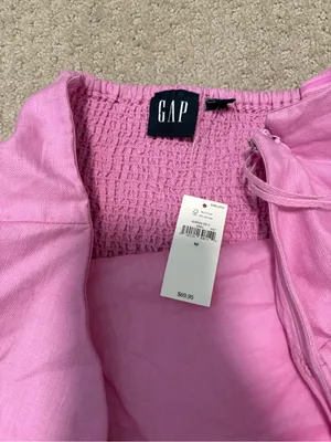 NWT Gap Linen-Cotton Mini Dress thumbnail 4