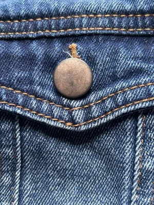 BEE & CECI Women’s Premium Denim Jacket Blue Jeans Trucker Coat Medium M Classic thumbnail 5