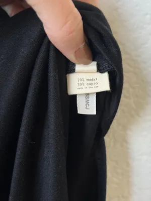 L’agence Black Lace Up Long Sleeve Maxi Dress thumbnail 9
