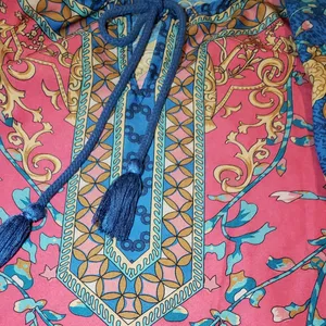 Hippie boho caftan dress by Urban CoCo size L thumbnail 6