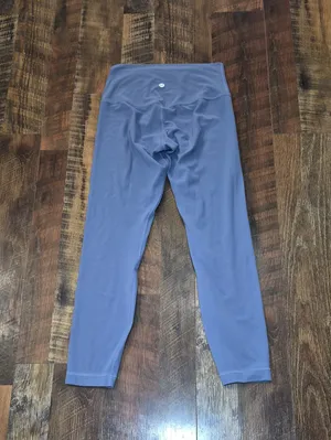 lululemon athletica High-Rise Blue Size 6/8 Leggings thumbnail 3