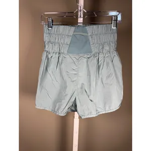 Free People FP Movement The Way Home‎ Shorts Sage Green Active Running thumbnail 3