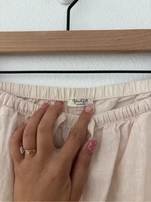 Brandy Melville John galt linen pants thumbnail 3