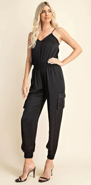 VICI Satin Jumpsuit  thumbnail 2