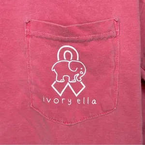 Ivory‎ Ella Pink Breast Cancer Awareness Long Sleeve Tee Size S thumbnail 5