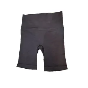 Isabel Maternity Black High Rise Biker Shorts Ribbed Pre Pregnancy Size XS New thumbnail 6