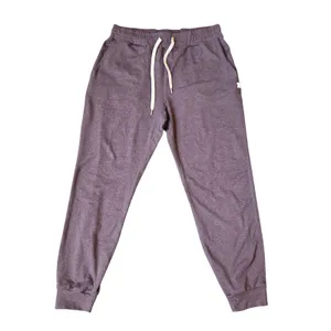 Vuori Womens Performance Jogger Dark Plum Purple Heathered Slim Sweatpants Small thumbnail 3